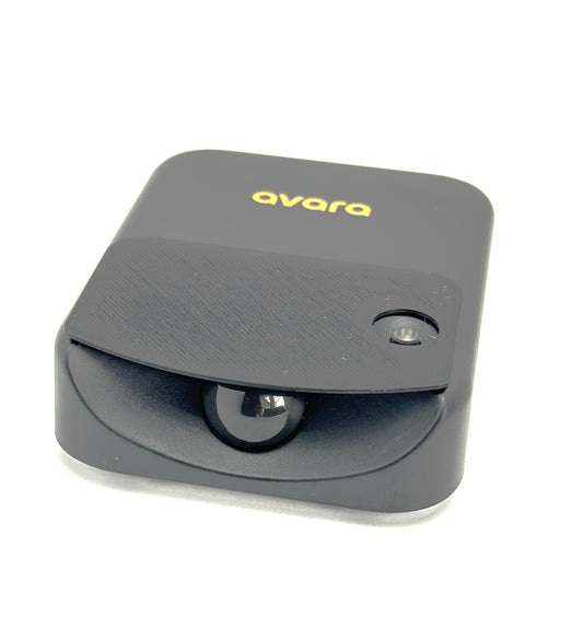 Skjerm for Avara innbruddsdetektor sort.